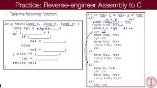 Assembly to C Example