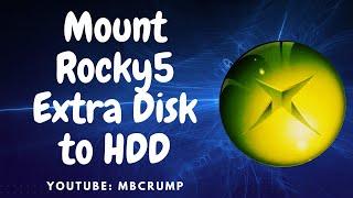 Mount Rocky5’s extra disk to your HDD (no dvd burner required)