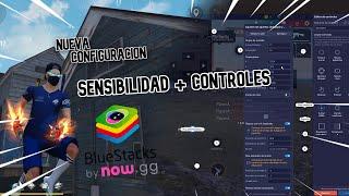 COMO CONFIGURAR BLUESTACKS 5 PARA FREE FIRE AREGLA TU SENSIBILIDAD