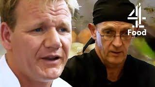 Ramsay Teaches Professional Chef to Cook | Ramsay's Kitchen Nightmares