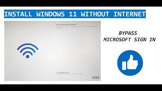 windows 11 setup without internet