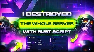 I Took Over an ENTIRE Server with This INSANE Rust Script!