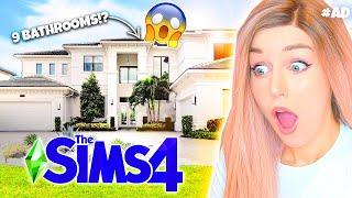 I Built an ACTUAL REAL LIFE MANSION in The Sims 4!