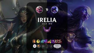 Irelia Mid vs Ryze - KR Master Patch 13.1