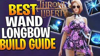 The Most Powerful WAND LONGBOW BUILD! Throne and Liberty Wand Longbow Build PVE