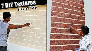 7 Fresh Exterior Rustic Wall Texture design Ideas