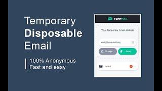 Temp-mail | How to Create, Change and use to bypass email verification
