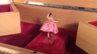 Antique Reuge Ballerina Music Box c1940s