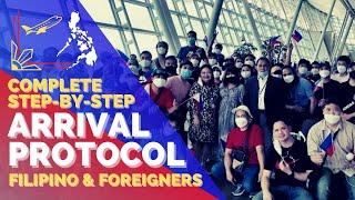 LATEST STEP-BY-STEP ARRIVAL PROTOCOL | IATF COMPLETE ARRIVAL PROCEDURE | PHILIPPINES  TRAVEL UPDATE