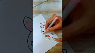 Simple rabbit borderdesign #shortsfeed