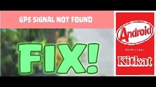 Pokemon Go Failed To Detect Location Fix /GPS Signal Not Found Fix On Kitkat Devices || FIXED !