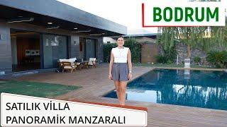 Bodrum Konacık Panoramik Manzaralı Satılık Villa