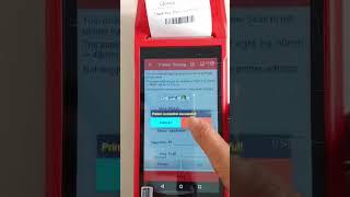 Android POS Terminal Built-in Bluetooth Printer