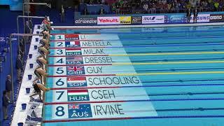 Caeleb Dressel  49.86 Men's 100m Butterfly 2017 World Championship