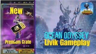 Opening the New Premium Crate & Gameplay in Ocean Odyssey Mode on Livik | PUBG Mobile