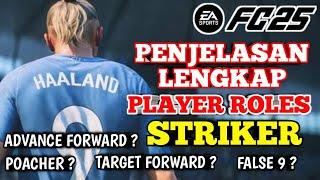 Penjelasan role STRIKER di career mode FC 25. Tutorial FC 25 | Ryu Go Gaming