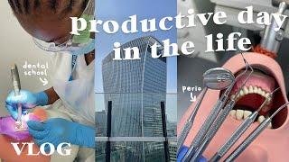 A PRODUCTIVE day in the life  | University Student | Dental School