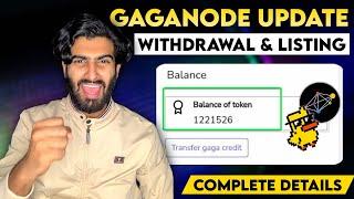 Gaga Node Mining Listing & Withdrawal Update | Gaga Node Price Prediction | Bind Your Wallet Address