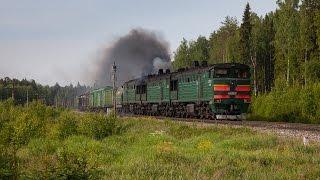 3TE10U 0075 in Menil, Udmurtia, Russia