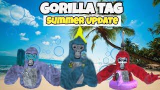 NEW Gorilla Tag Summer Update!!! + NEW Game Mode (Battle)