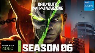 COD​ Warzone 2 Season 6 RTX 4060 & i5 12400F Gaming Benchmark 1080p/1440p/4K