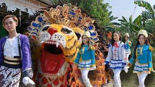 arak arakan barongan kusumujoyo kirab nirwana drumband live tambakan