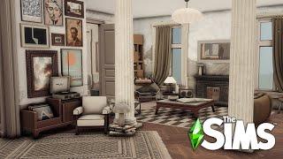 Art Collector Apartment | 122 Hakim House | The Sims 4 Speed Build