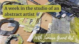 A Week in the Studio with an Abstract Artist