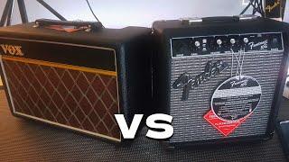 Vox Pathfinder 10 VS Fender Frontman 10G - 10 Watt Practice Amp Tone Comparison