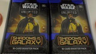 Star Wars Unlimited. Shadows of the Galaxy, Box 16. On a roll with HSF Rare Wookies!