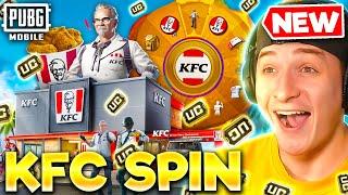 NEW $8,000 KFC LUCKY SPIN OPENING! PUBG MOBILE
