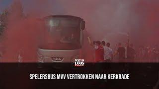 SPELERSBUS MVV VERTROKKEN NAAR KERKRADE