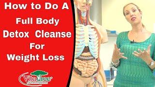 How to Do Full Body Detox Cleanse : Detox for Weight Loss - VitaLife Show Ep 151
