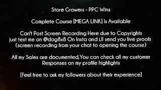 Store Growers Course - PPC Wins download