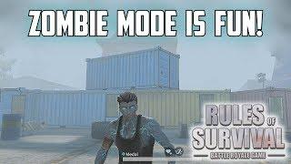 ZOMBIE MODE IS ACTUALLY FUN! - Rules of Survival