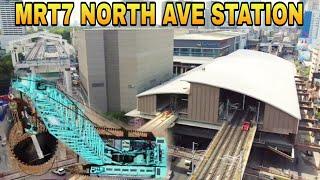 WEST AVENUE TADTAD NA NG COLUMN MRT7 NORTH AVE STATION UNIFIED GRAND CENTRAL STATION UPDATE