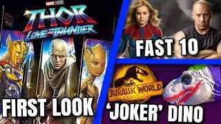 Thor 4 Villain Leaked First Look, Brie Larson Joins Fast 10, Jurassic World 3 Update & MORE!!