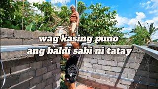 BAHAY NI GWEN || ASINTADA NI TATAY SA TAAS GRABING INIT