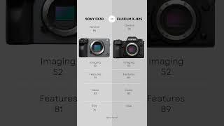 Fujifilm X-H2S vs Sony FX30 Comparison! #camera #video #sony #comparison  #fx30 #fujifilm #xh2s