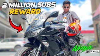 BUYING MY DREAM NINJA SUPERBIKE!! | 2 Million Subs Reward