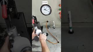 Airtightness test about the brake master cylinder 8980069410