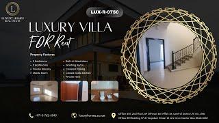 Spacious 5-Bedroom Villa for Rent in Al Mutarad | Luxury Living with Private Yard | LUX-R-9750