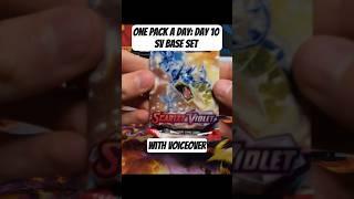 One Pack A Day: Day 10 SV Base Set With Voiceover #pokemon #pokemoncards #pokemontcg