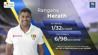 Rangana Herath 7 wickets vs South Africa