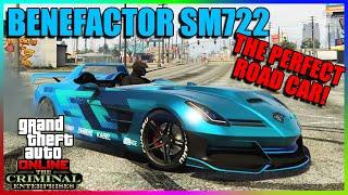 **NEW** DLC Sports Car - BENEFACTOR SM722 Customization - Fast Hyper Car | GTA 5 ONLINE