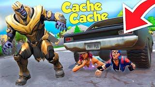 CACHE CACHE THANOS sur FORTNITE !! (Avengers x Fortnite)