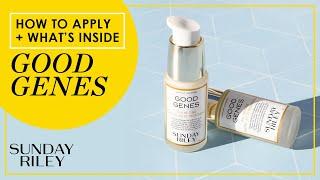 HOW to use + WHAT'S inside: Good Genes Lactic Acid | Sunday Riley