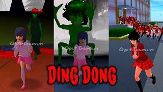 GABUNGAN VIDEO TERHOROR SHORT DINGDONG OPET GAMERS || DINGDONG SAKURA SCHOOL SIMULATOR