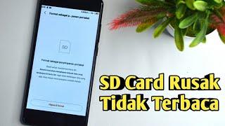 cara perbaiki sd card yang rusak Terbaru