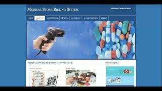 Barcode Based Medicine Store | PHP and MySQL Project Source Code | PHP MySQL CRUD Project